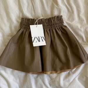 Zara Tan Skirt NWT